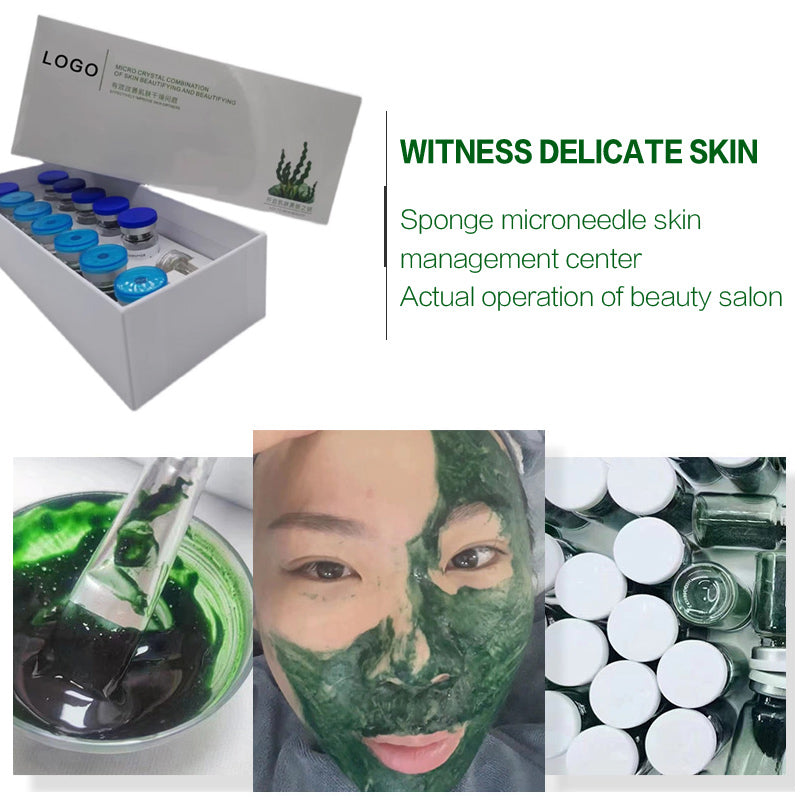 천연 스펀지 마이크로니들 피부 재생 원료 OEM/ODM 맞춤 제작