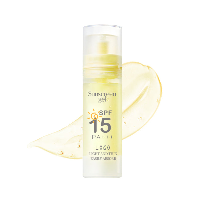 Sunscreen Gel SPF15 Multi-Scenario Defense Private Label Manufacturing