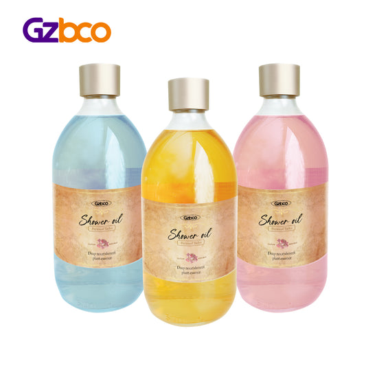 OEM 샤워 오일 부드러운 클렌징 식물성 오일 수분 공급 및 향기