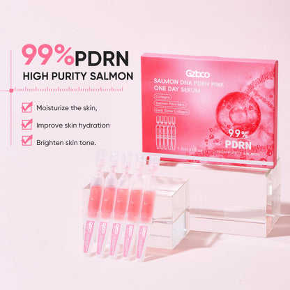 OEM PDRN 연어 DNA 앰플 단일 용량 피부 재생 치료제