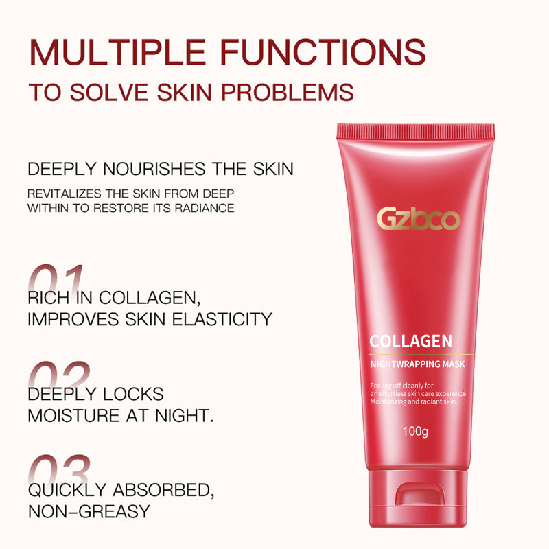 오버나이트 슬리핑 마스크 자연 수분 공급 및 복구 OEM/ODM