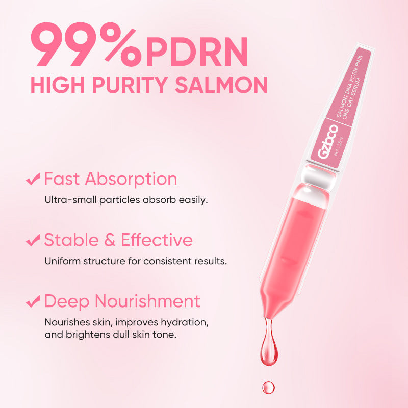 OEM PDRN 연어 DNA 앰플 단일 용량 피부 재생 치료제